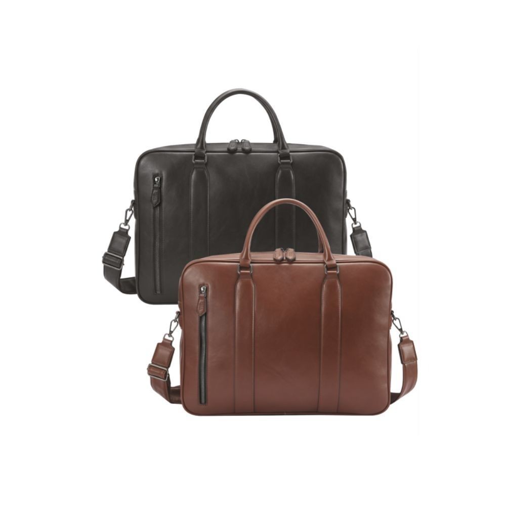 WE Sacoche PC ELEGANCE 16'', PU marron