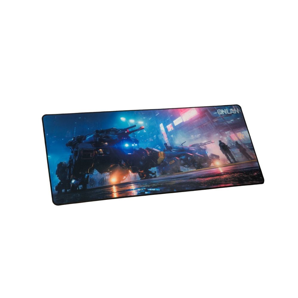 Onlan AS-300-Meca-Tank Tapis de souris XXL 40cm x 90cm, Surface de haute prÃ©cision, re