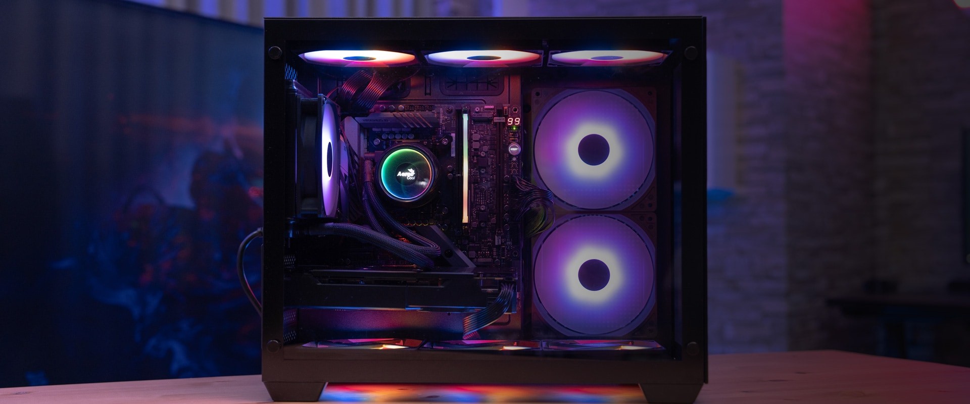 AEROCOOL Viewport Mini-G-BK-v4 ARGB