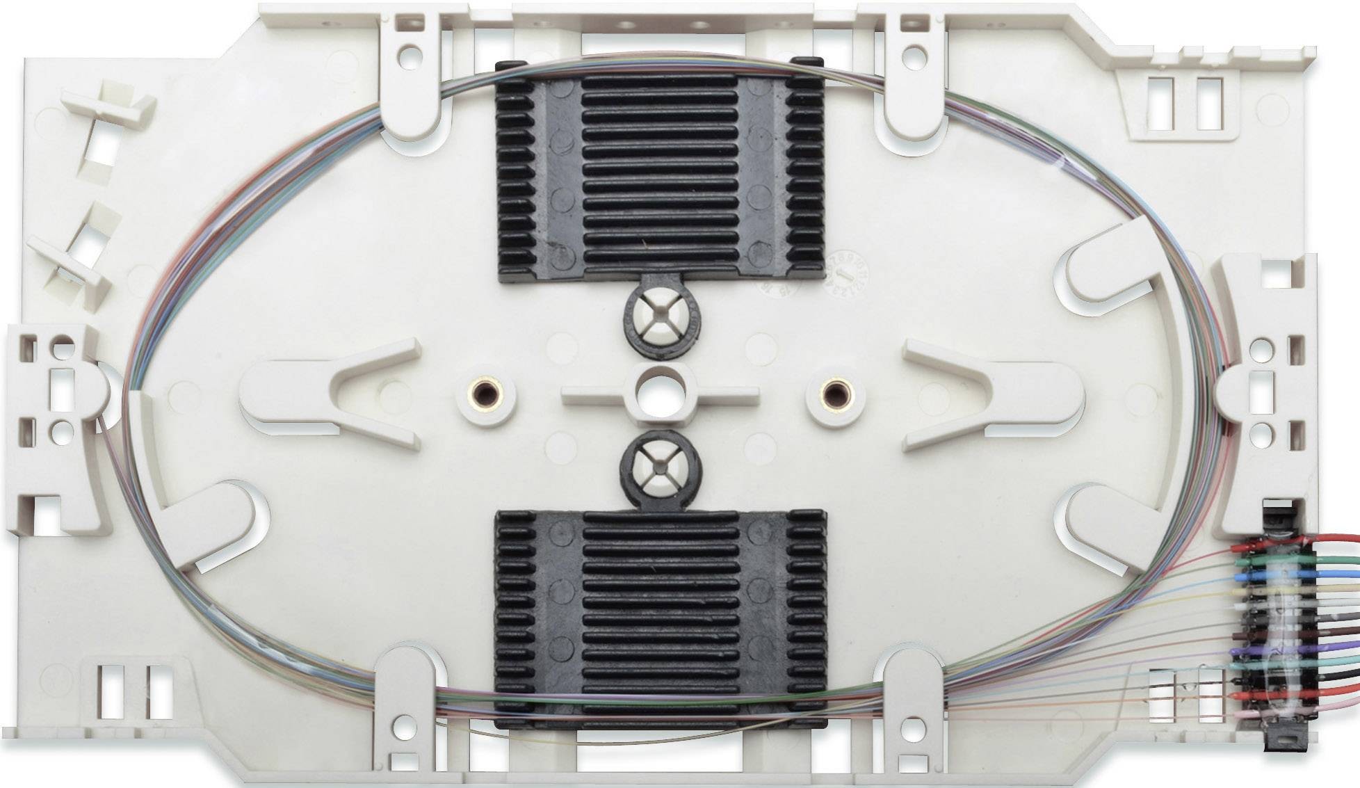 GENERIQUE Cassette d épissure pour 12 protections thermorétractables (sans couvercle)