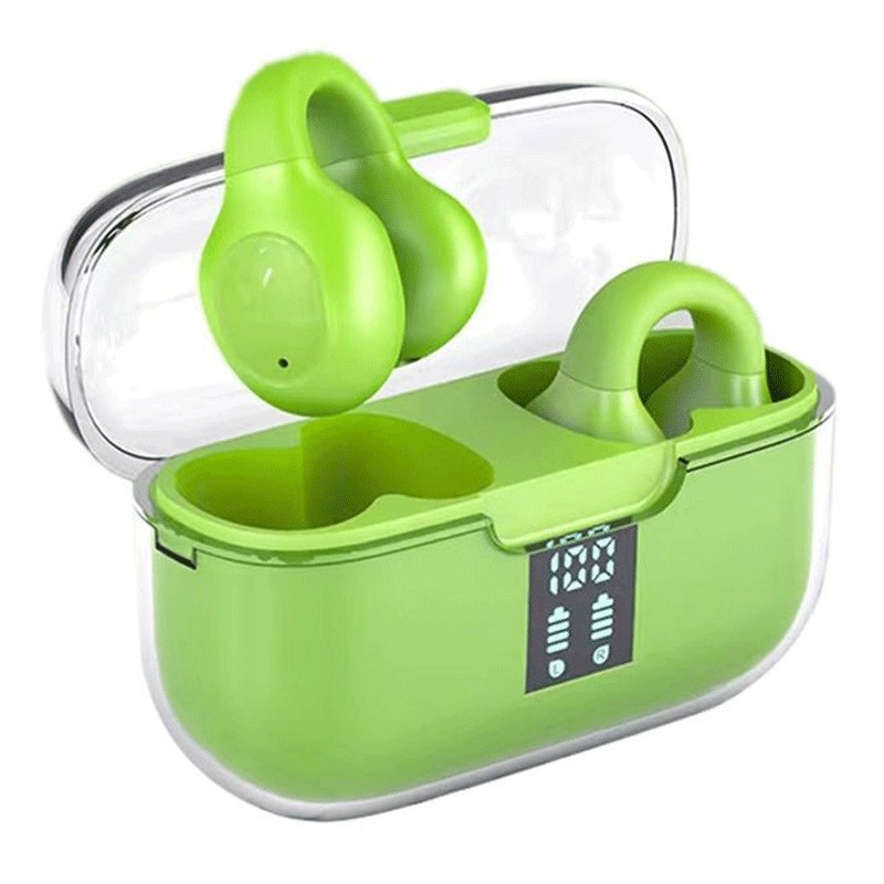 WE Ecouteurs  POP MYRA sans-fil, coque irisÃ©e, vert