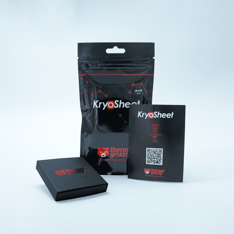 Thermal Grizzly KryoSheet Wärmeleitpad - 38 x 38 mm