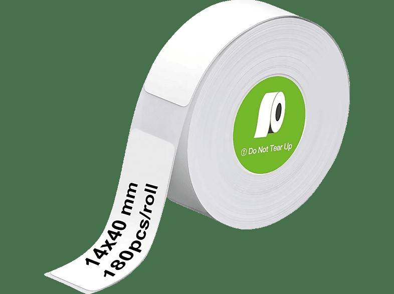 Olympia Etikettenrolle für PM220 rund                  weiss