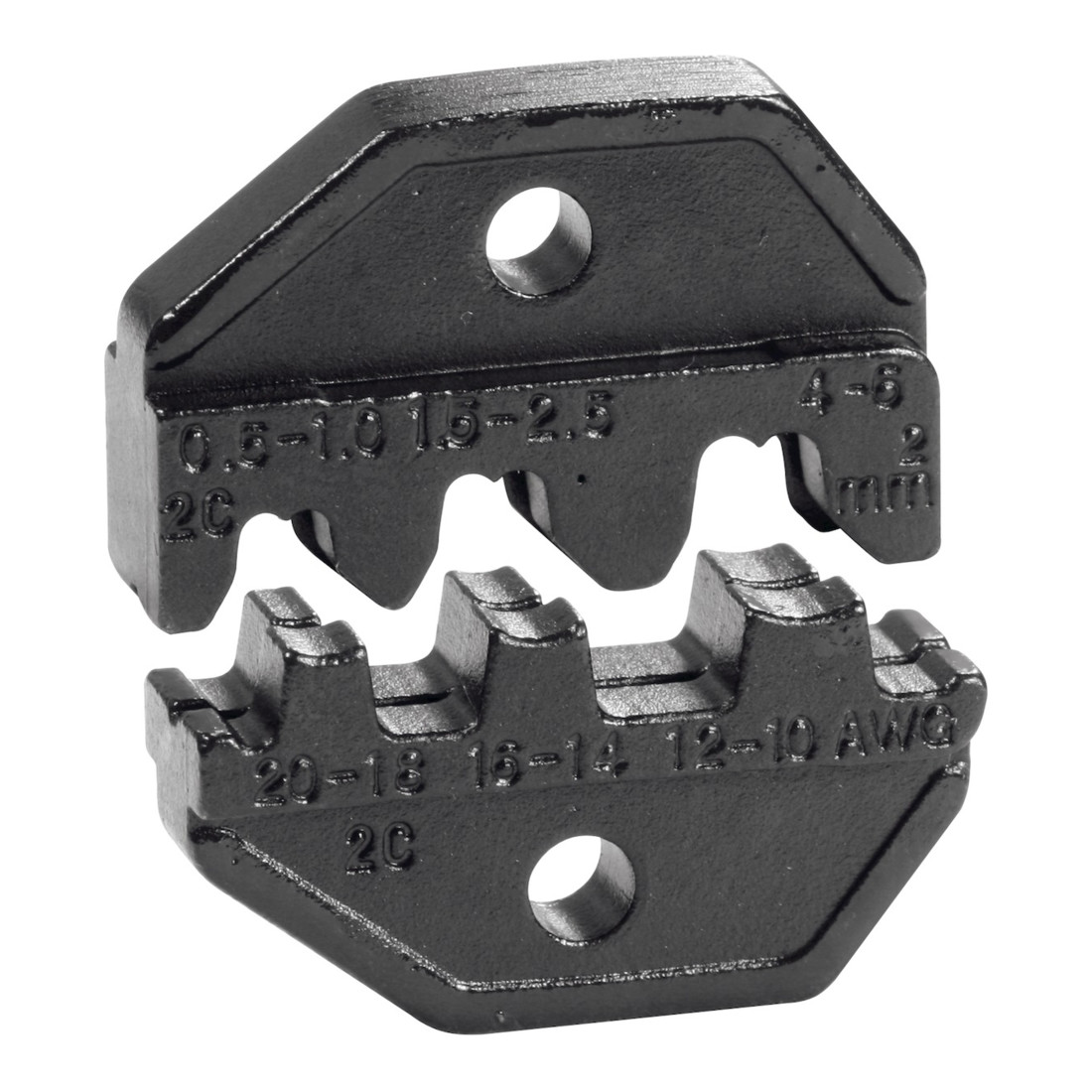 HOLEX Paire d'inserts de presse F48/63