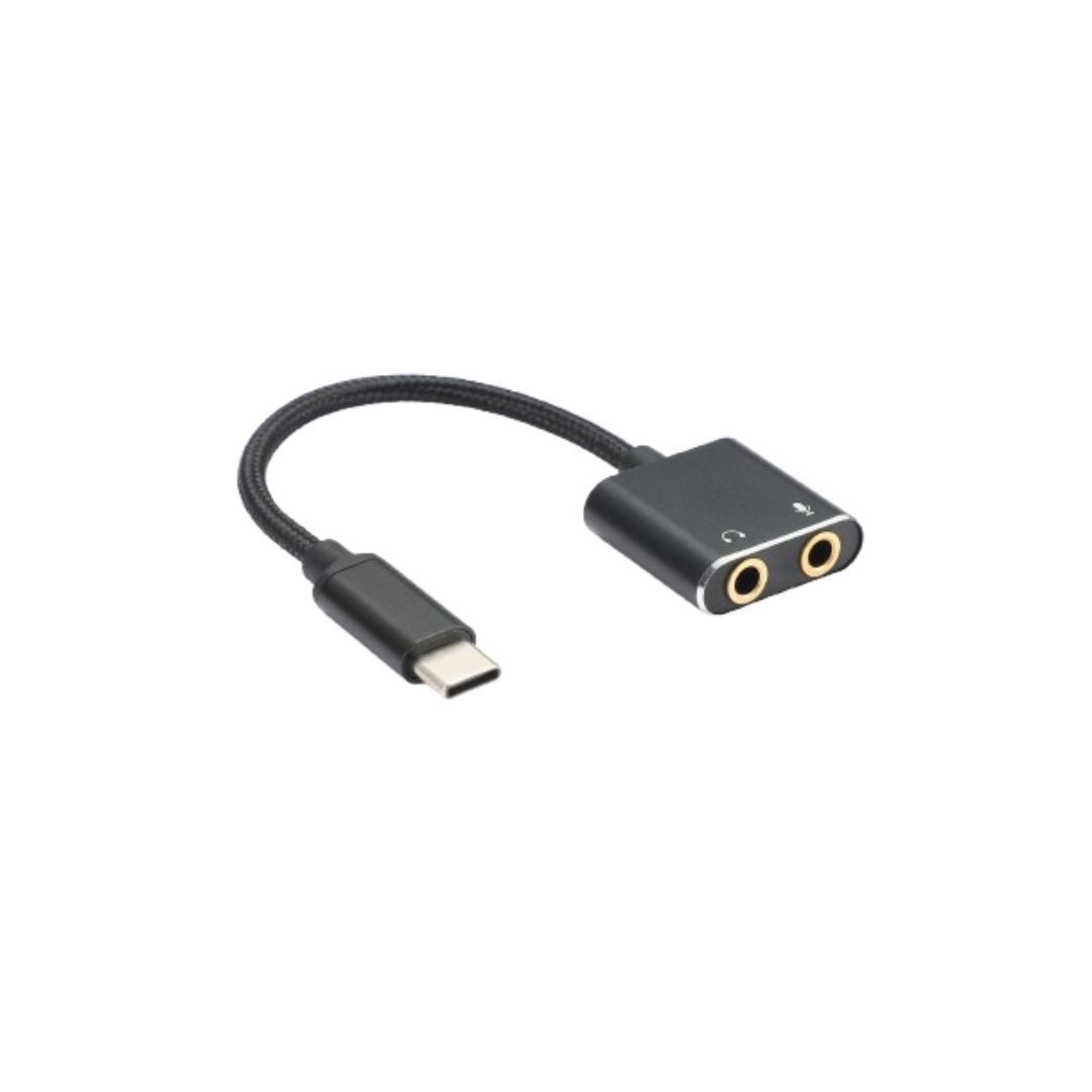 D2 Diffusion Adaptateur USB-C / Jack Audio + Micro