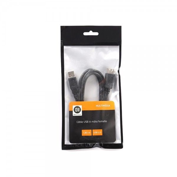 D2 Diffusion C ble USB 2.0 A m le/femelle 1.80 m