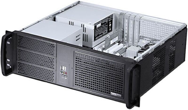 DEXLAN Boîtier serveur rackable 3U profondeur 30 cm