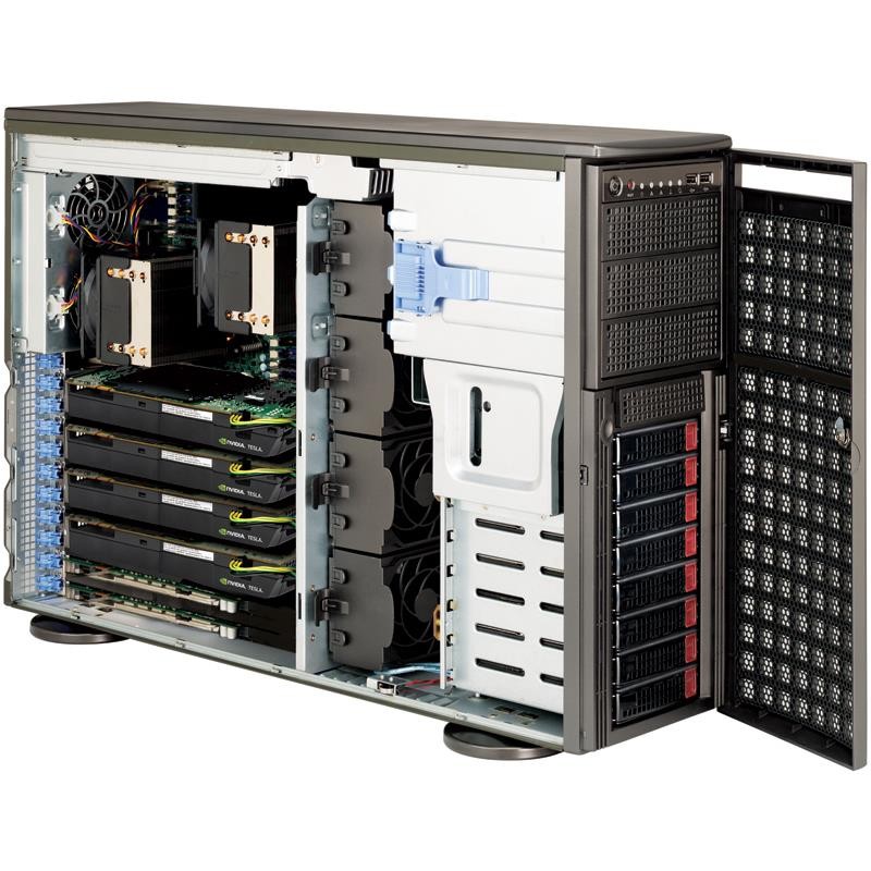 SuperMicro Supermicro SuperChassis CSE-747BTQ-R2K04B Black