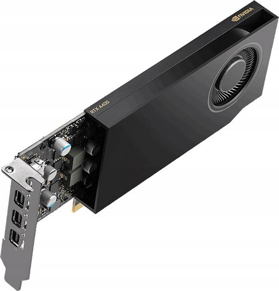 PNY PNY Quadro A400 (Power Limited)    4GB GDDR6 4xmDP LP