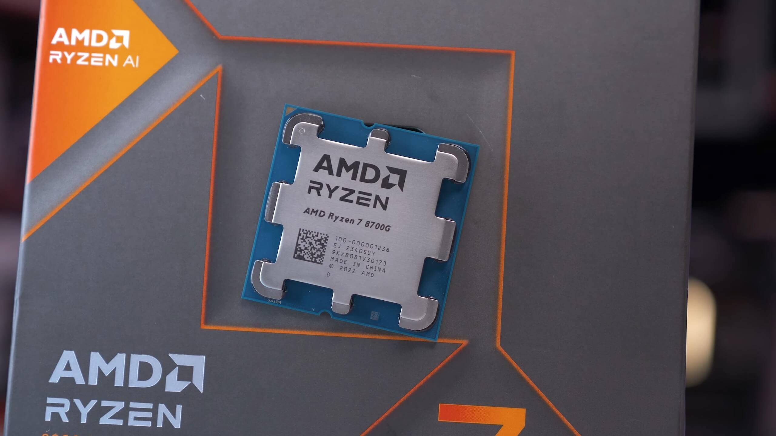 AMD Processeur Ryzen 7 8700G 8 Cœurs 4.2 GHz Socket AM5