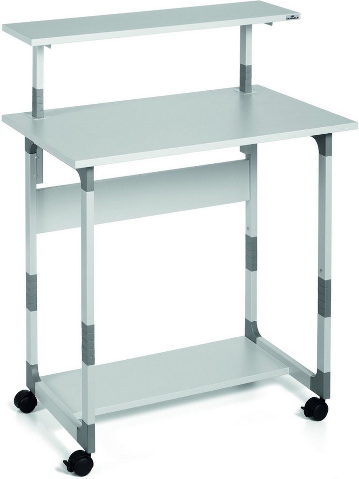 Durable DURABLE SYSTEM Computer Trolley 80 VH grau5 silber