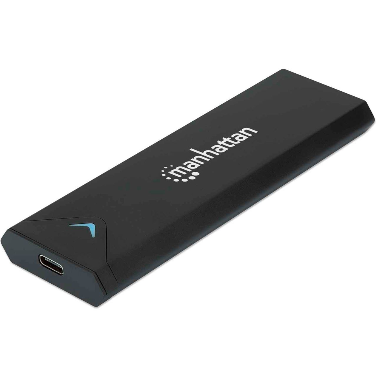 MANHATTAN MANHATTAN M.2 NVMe SATA SSD USB-C 3.2 Festplattengehäuse