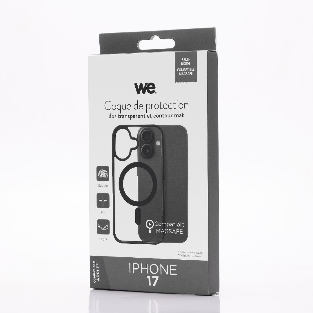 WE We Coque de protection RUBBER APPLE IPHONE 17