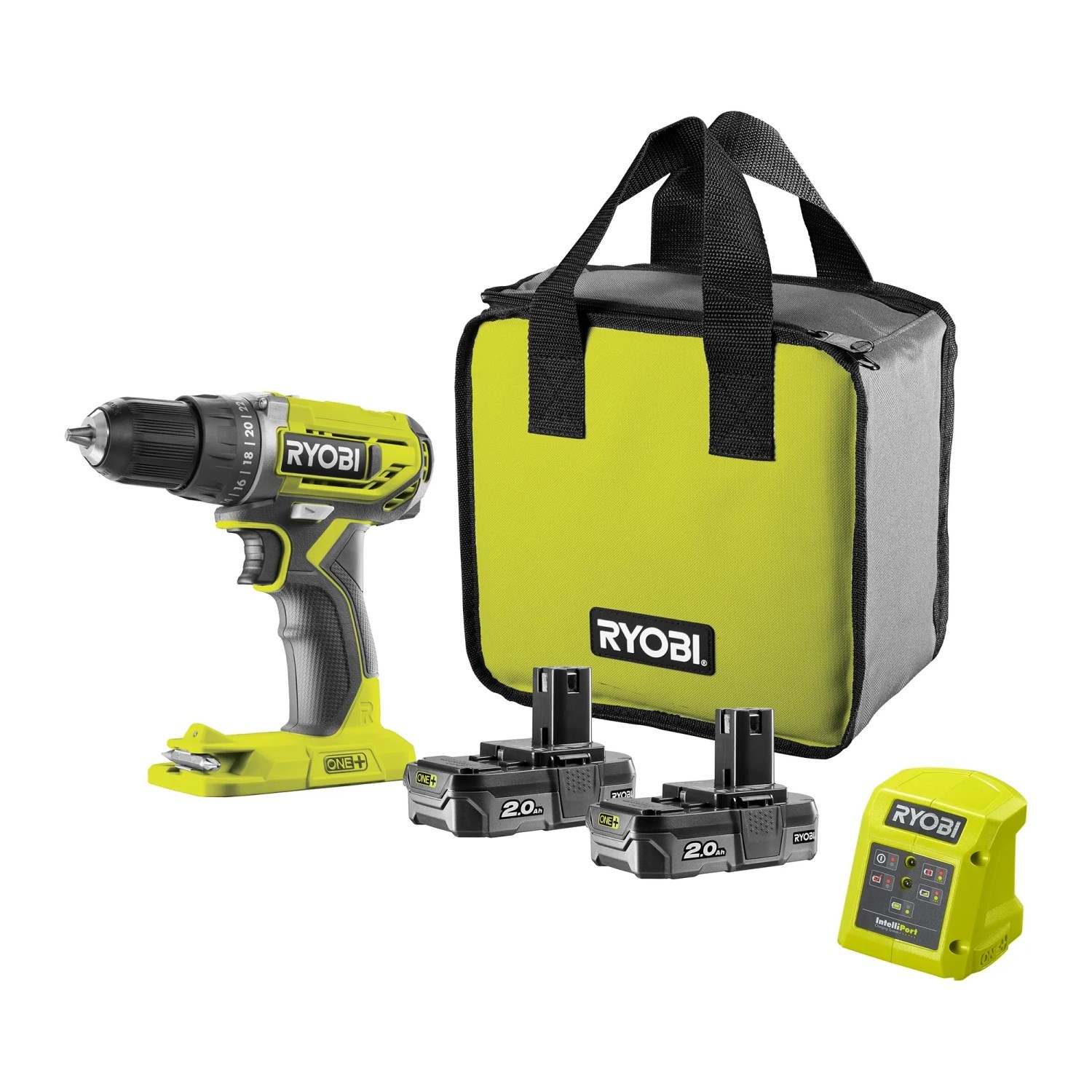 Ryobi ONE+ Akku-Bohrschrauber R18DD2-220S