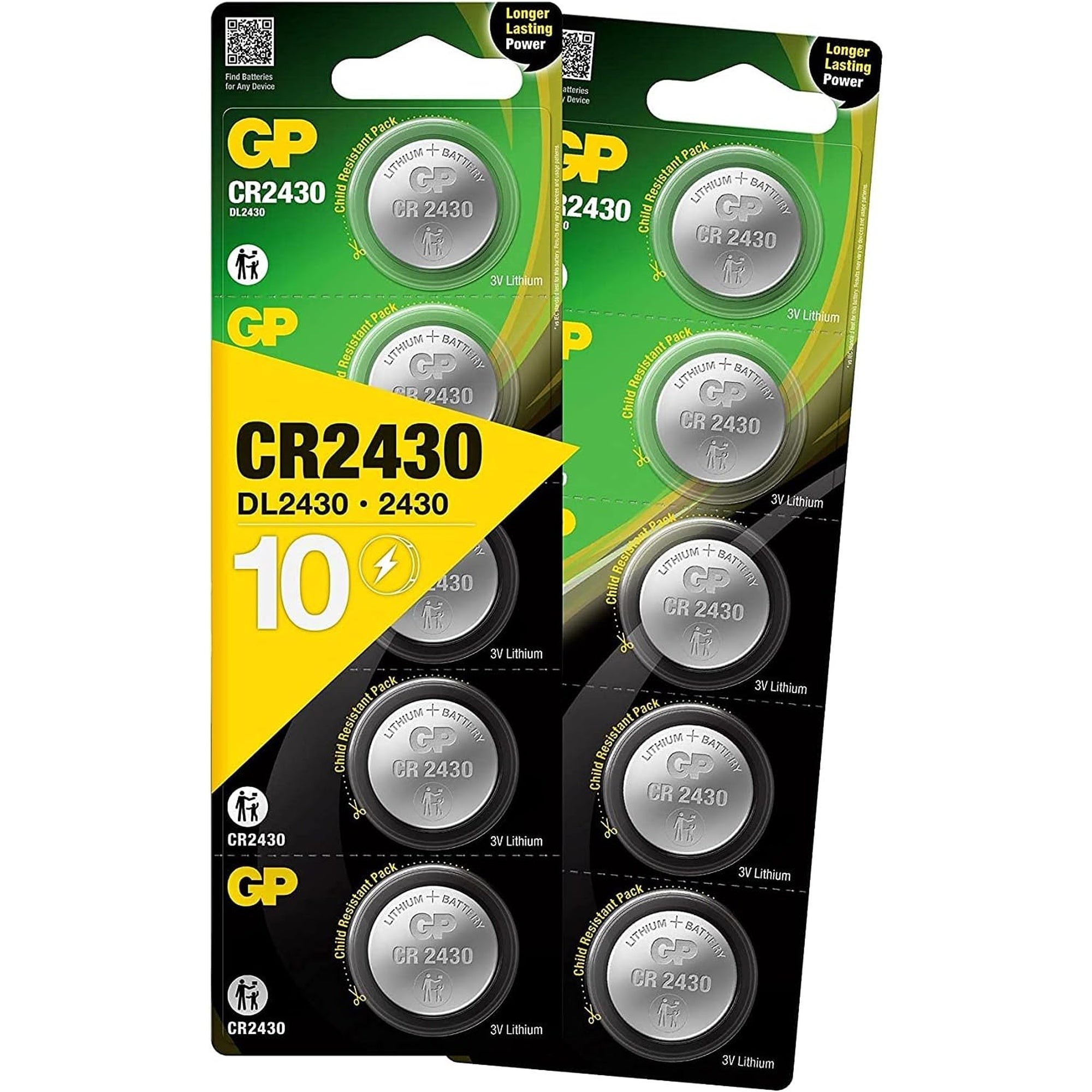 GP Batteries Pile plate  Ultra Plus CR2430