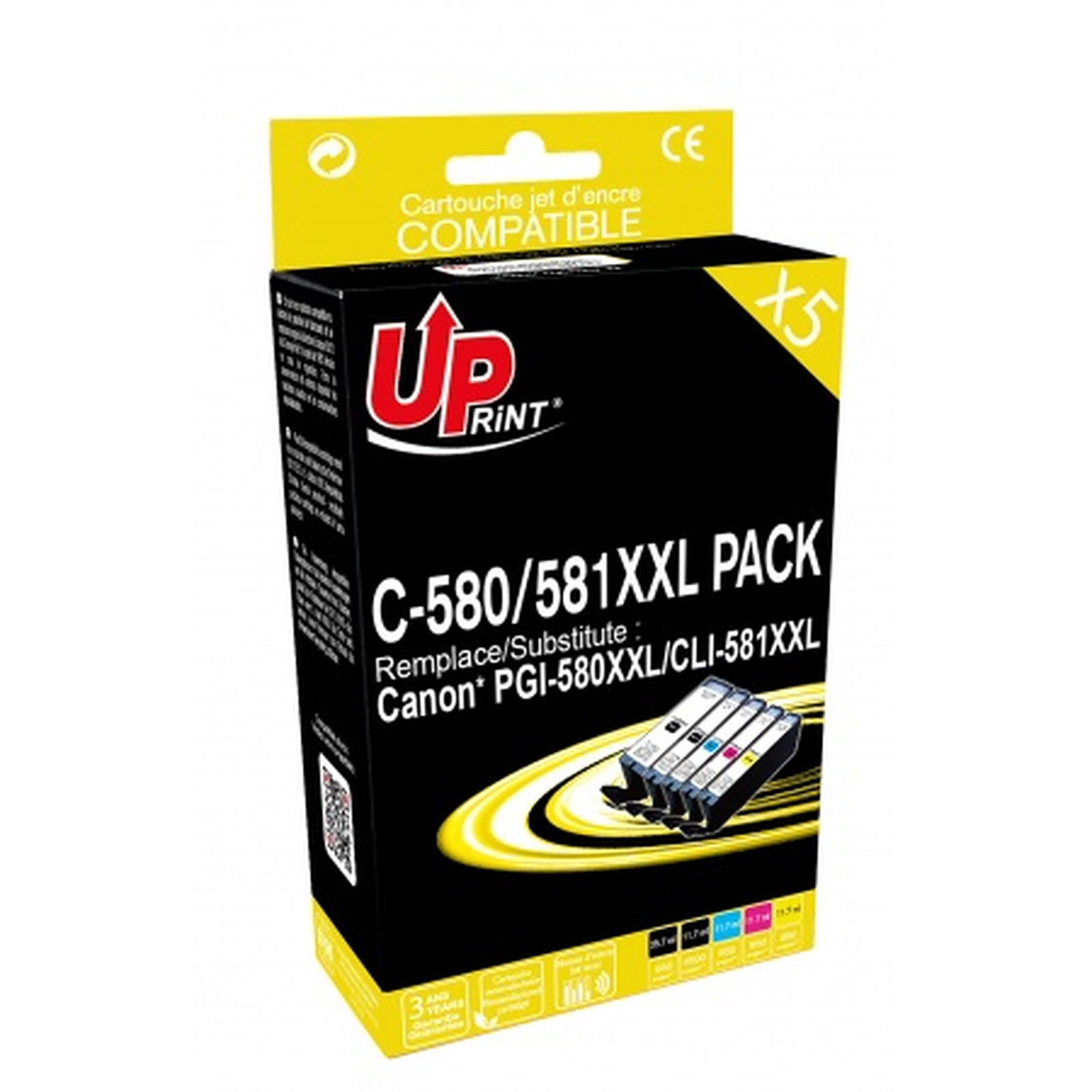 GENERIQUE UPrint C-581XXL 2BK/C/M/Y