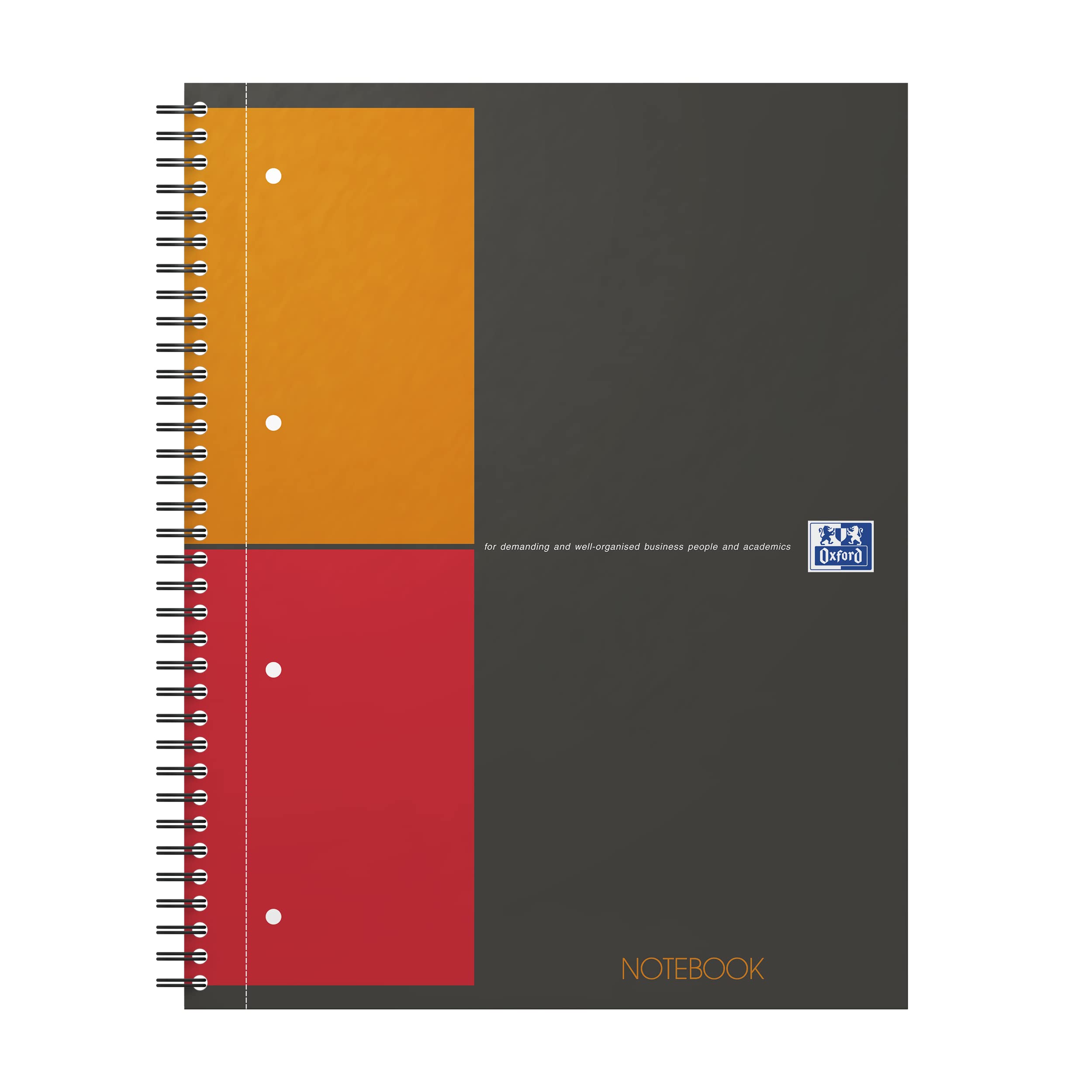 Oxford International Notebook A4+ kariert 5 mm