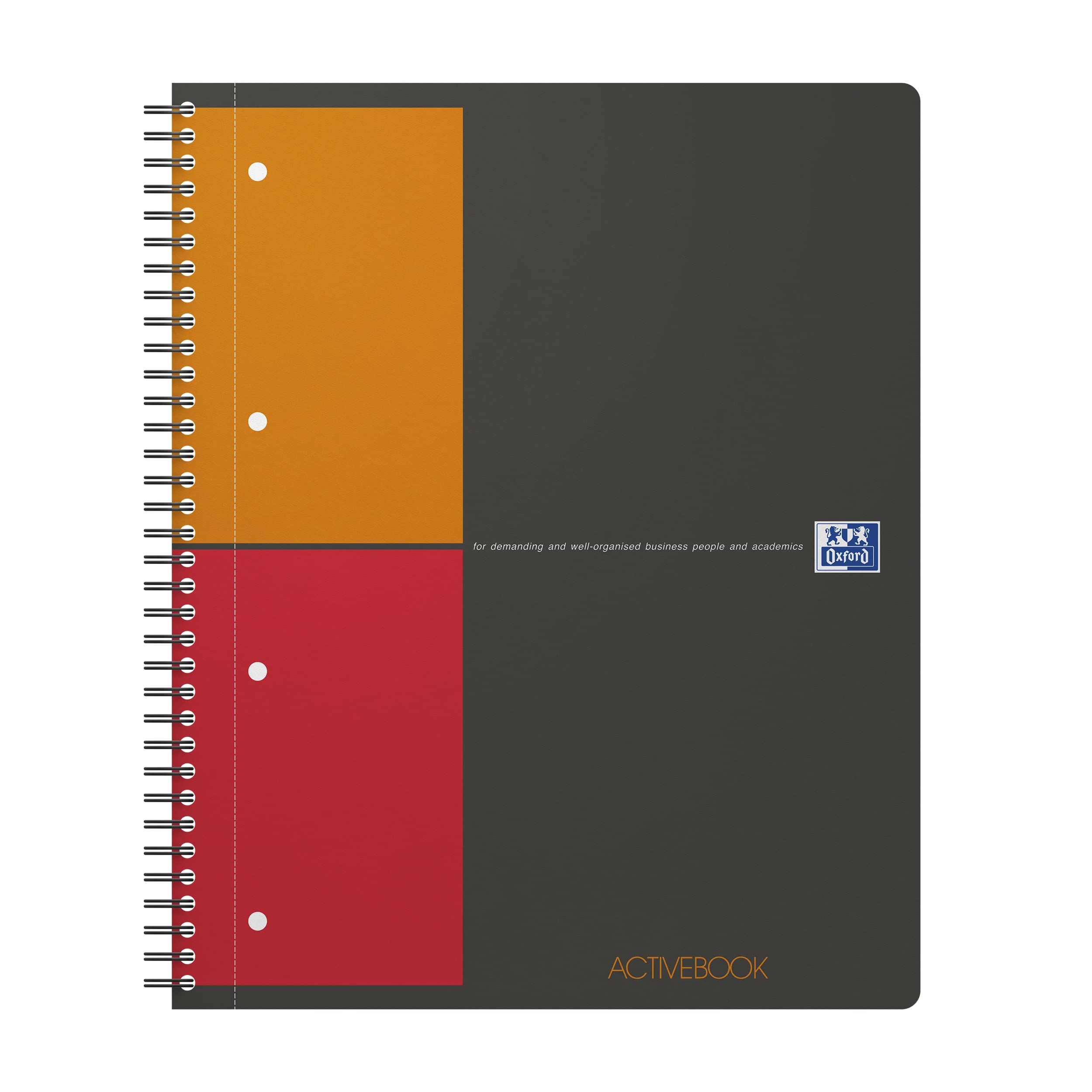 Oxford International Activebook A4+ kariert 5 mm