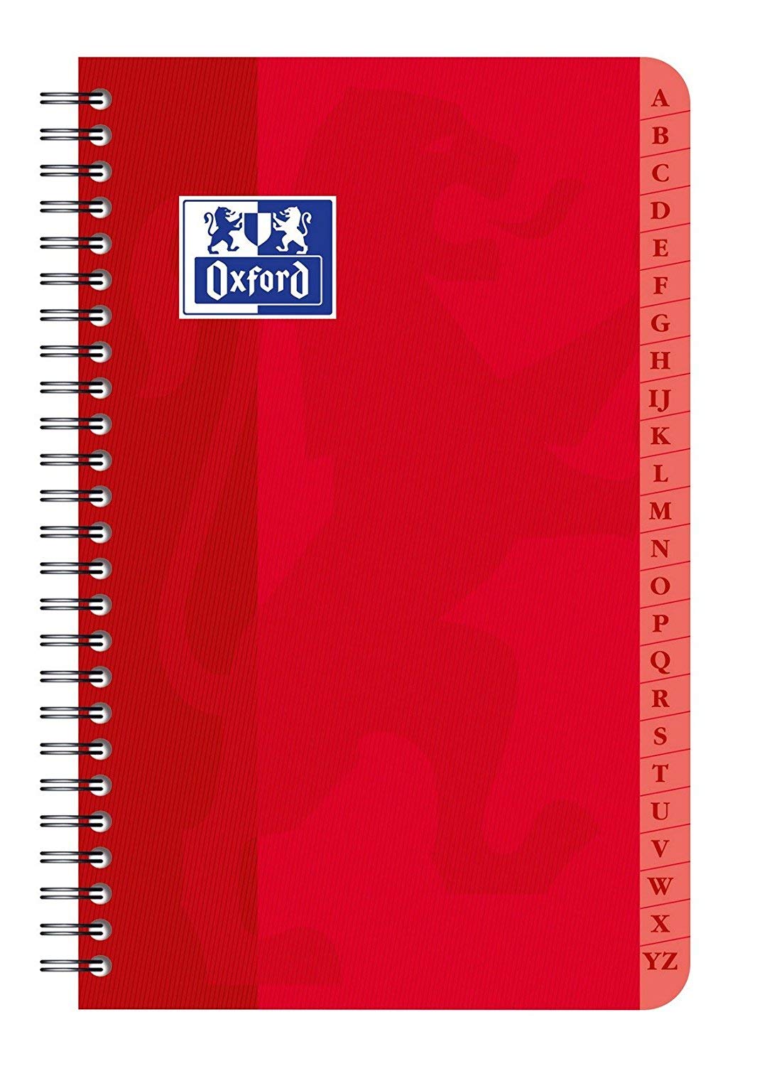 Oxford Cahier à spirales Répertoire 100 pages 90gr (9x14cm)