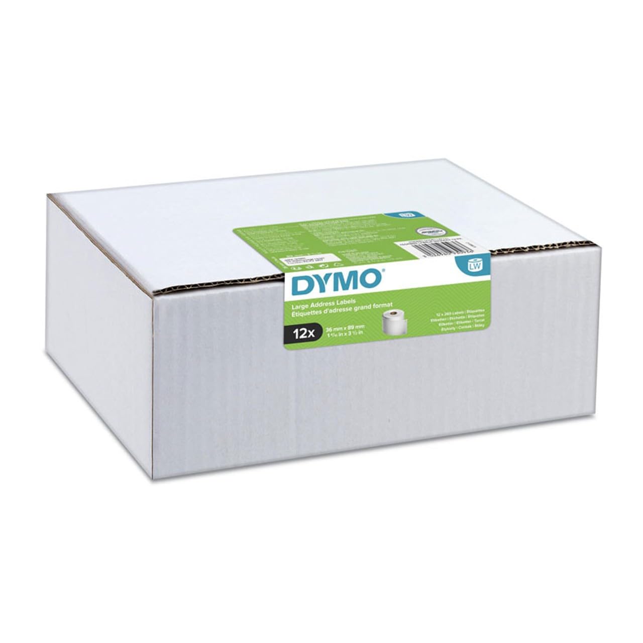 DYMO DYMO LW-Adressetiketten Vorteilspack 36x 89mm 12Rl 260St/Rl