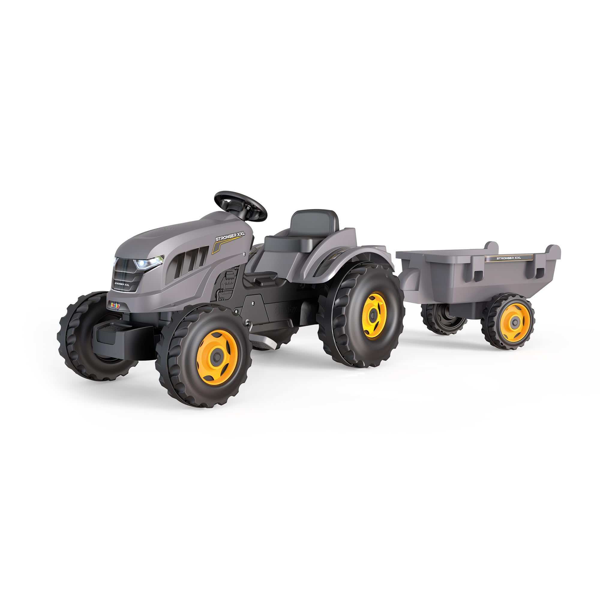 Smoby Traktor Stronger XXL avec Anhänger