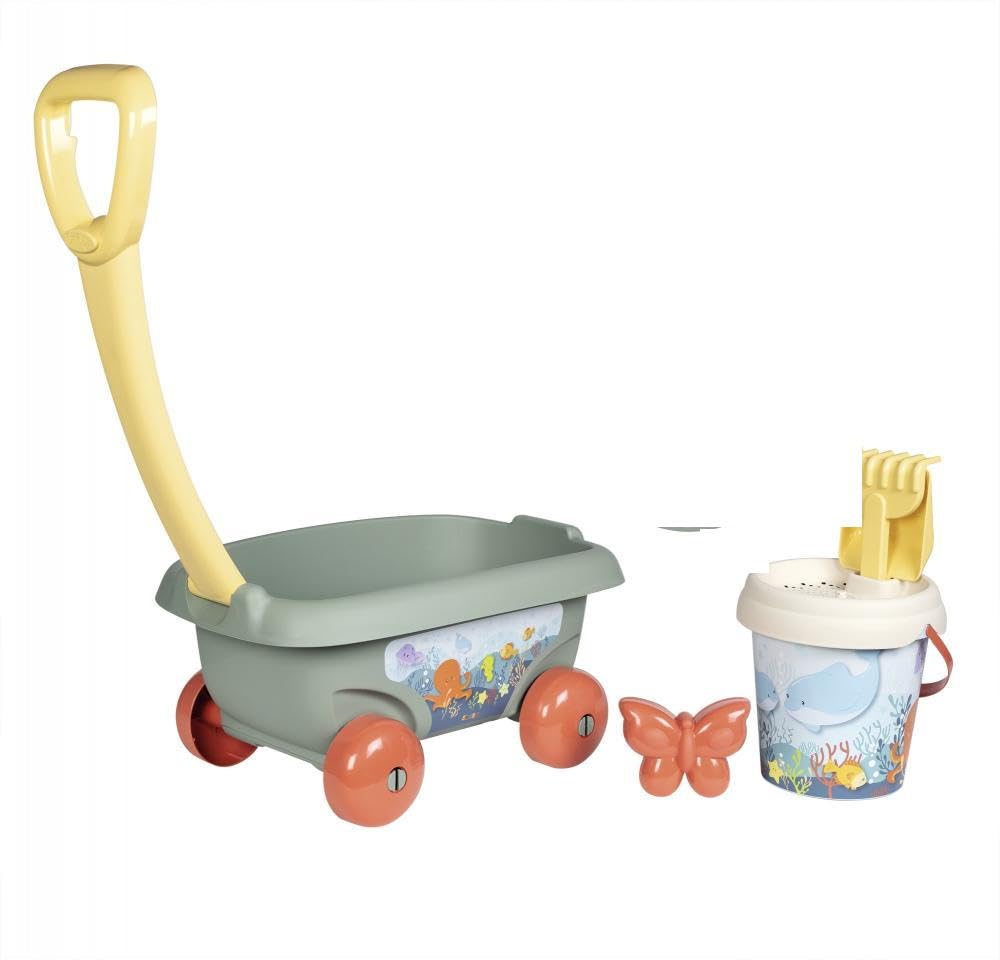 Smoby Life Handwagen avec Eimergarnitur