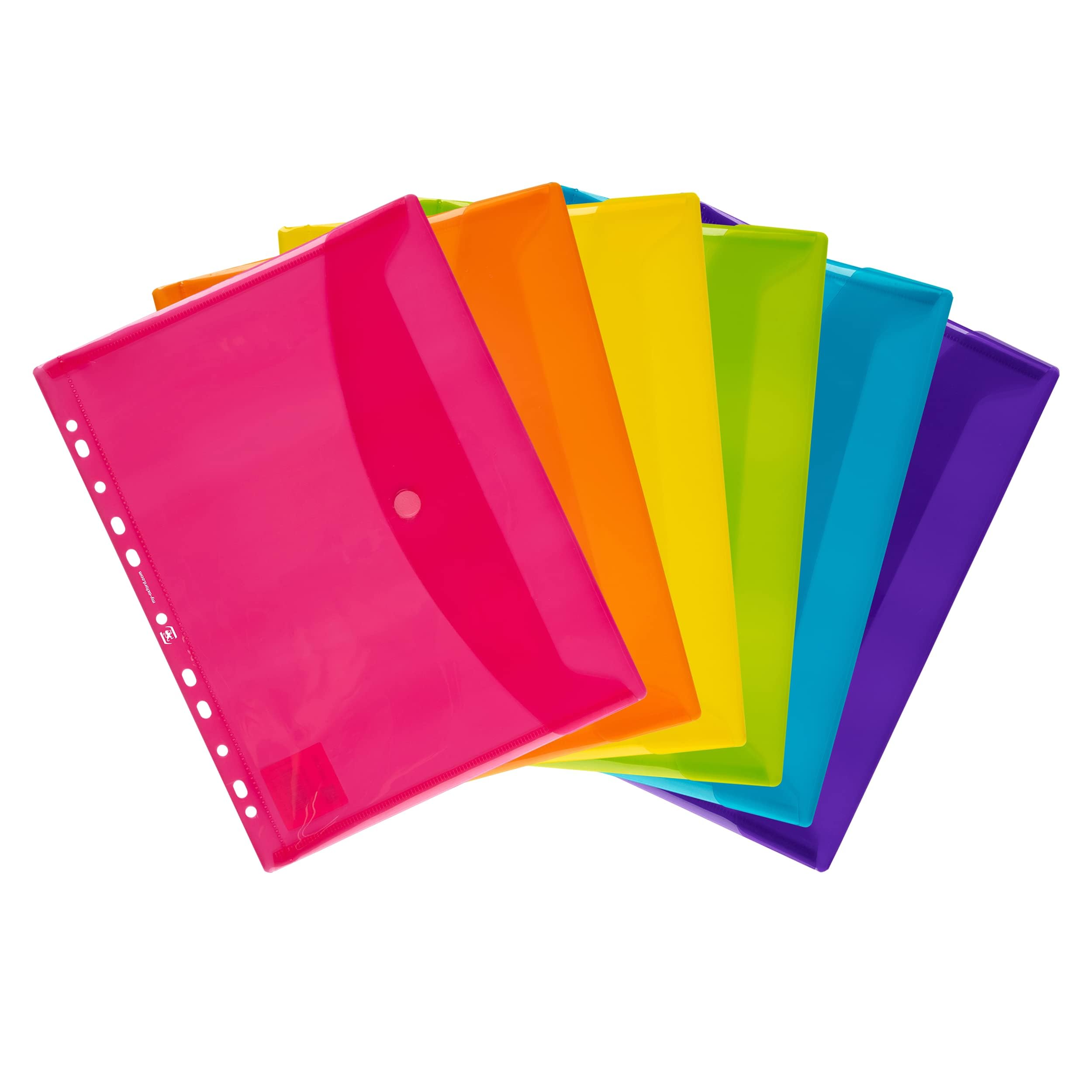 Oxford Brieftaschen DIN A4 abgerundete Ecken 6Stk