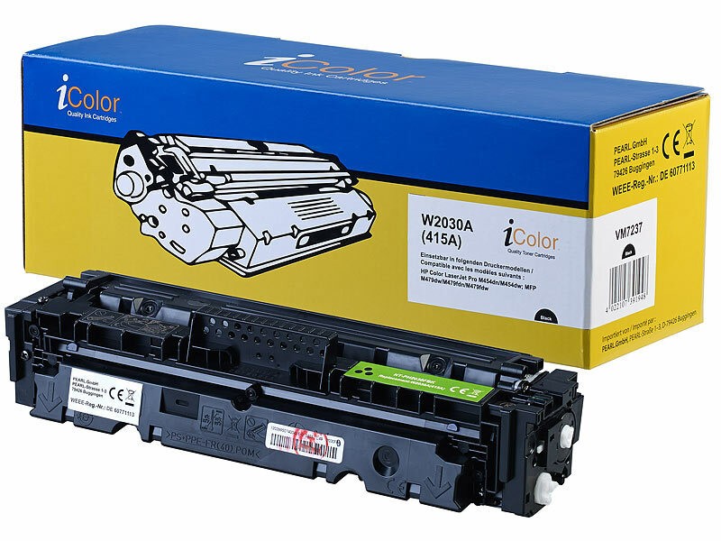 MediaRange Toner  HP für W2030A/415A 2.400 Seiten schwarz