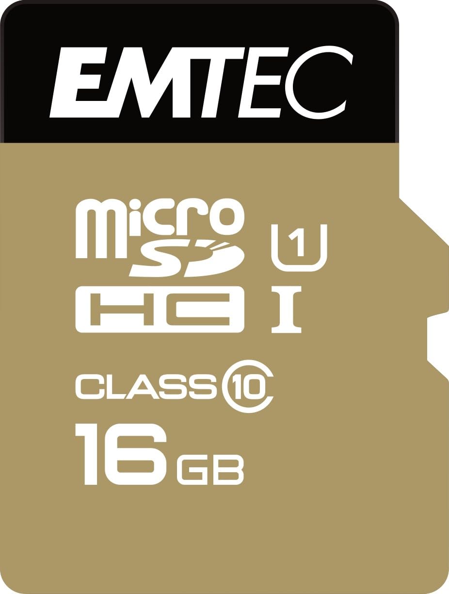 EMTEC Elite Gold 16 Go microSDHC