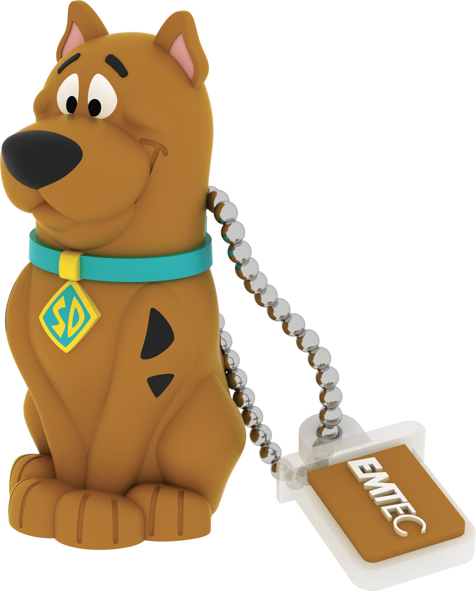 EMTEC Clé USB 2.0  HB106 Hanna Barbera Scooby-Doo - 16Go (Marron)