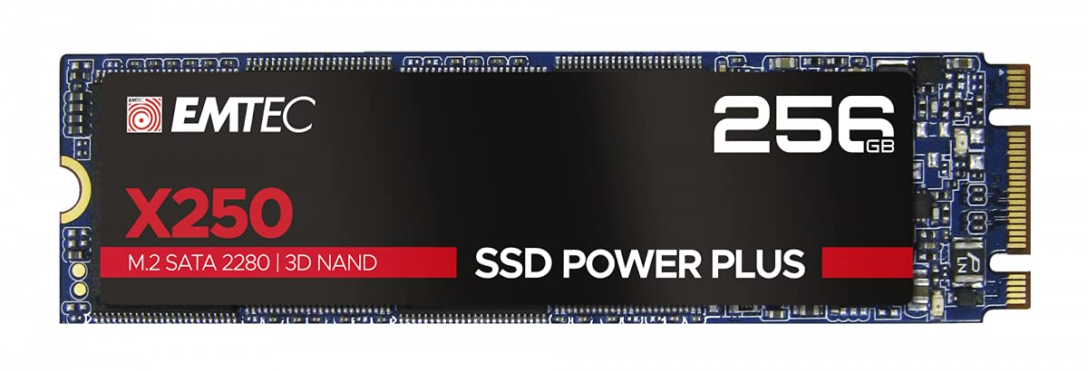 EMTEC X250 SSD Power Plus 256 Go SATA 6 Go/s M.2 2280