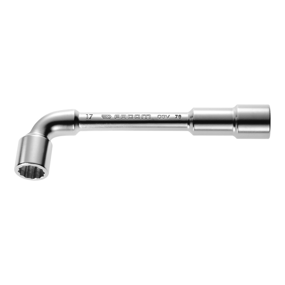 FACOM Clé à pipe 12x6 pans 17 mm