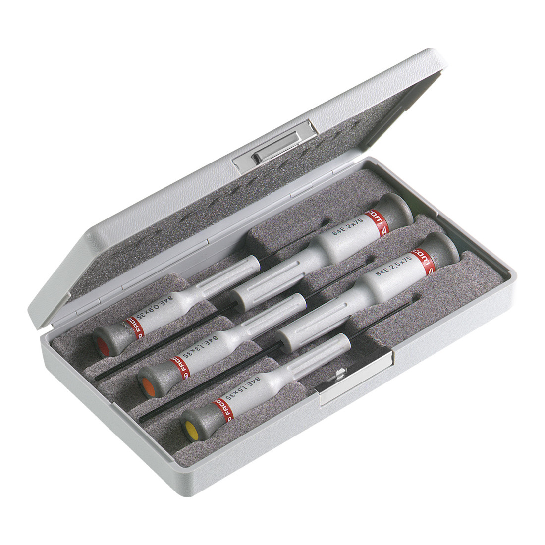 FACOM MICRO-TECH® L-key output drives hexagon socket set dans boîte plastique, 5 pcs.
