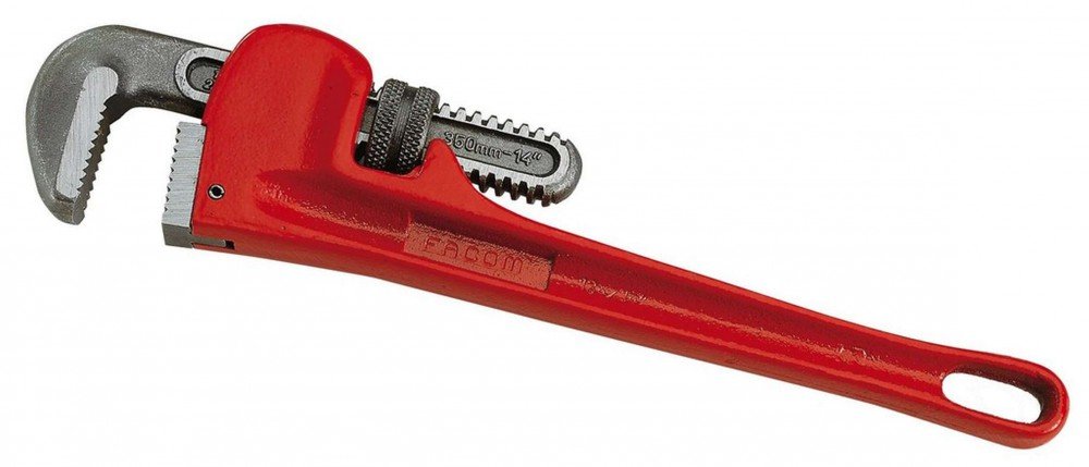 FACOM 135A.18 Cle Serre-Tube 90 En Bout 18'