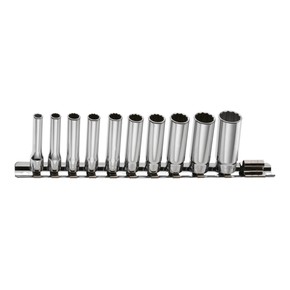 FACOM Jeu de douilles 1/4Z 12 pans 11 pièces