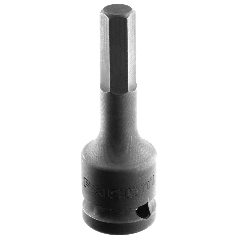 FACOM Douille tournevis impact 1/2'' 6 pans creux métriques diamètre 14mm longueur 79mm
