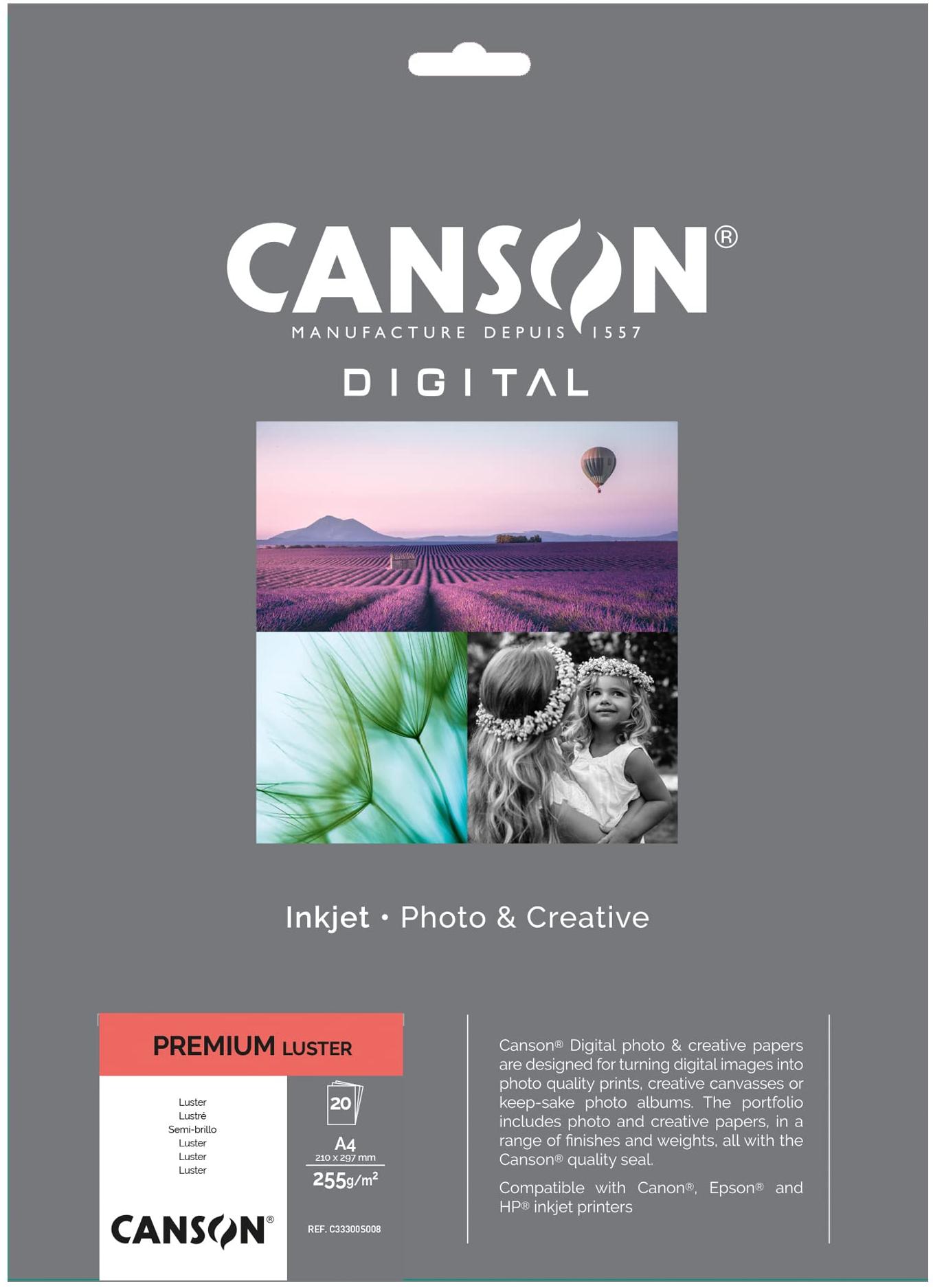 Canson Papier Photo Premium Lustre