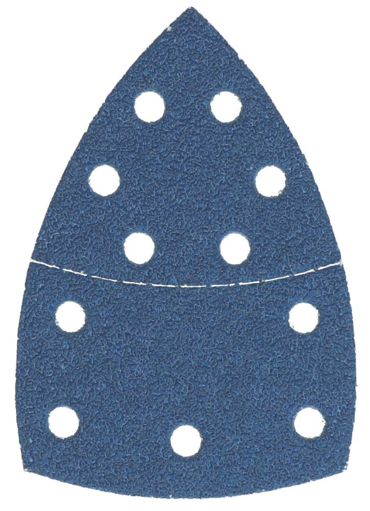 Norton Abrasif pour ponceuse triangulaire 150 x 100 mm, Grain 40