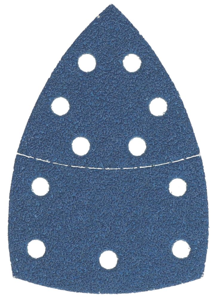 Norton Abrasif pour ponceuse triangulaire 152 x 102 mm, Grain 80