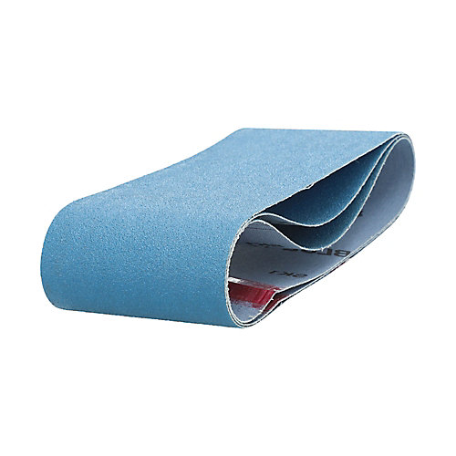 Norton Bande abrasive pour ponçeuse grain 80 L.45,7 x l.7,6 cm lot de 3 pièce(s)