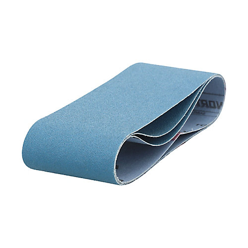 Norton Bande abrasive pour ponçeuse grain 80 L.53,3 x l.7,6 cm lot de 3 pièce(s)