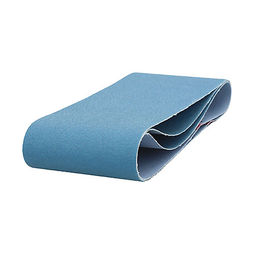 Norton Bande abrasive pour ponçeuse grain 80 L.61 x l.10 cm lot de 3 pièce(s)