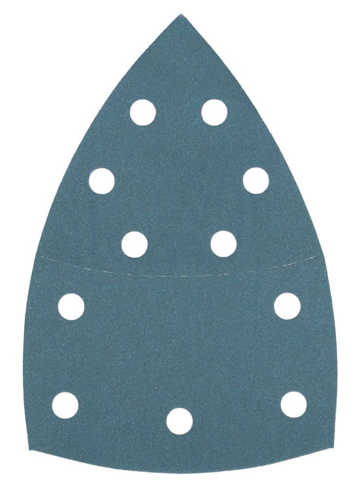 Norton Abrasif pour ponceuse triangulaire 152 x 102 mm, Grain 180