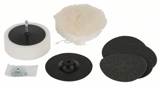 Bosch Kit de polissage S 24 8 pièces pour perceuses