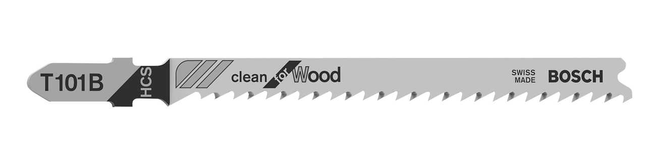 Bosch Stichsägeblatt T 101 B Clean for Wood