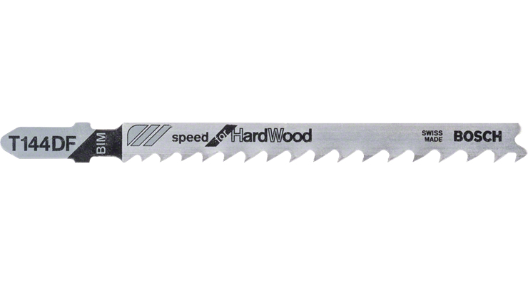 Bosch 5 lames de scie sauteuse T 144 DF Speed for Hard Wood