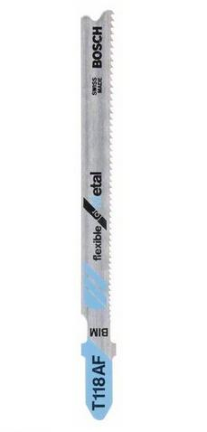 Bosch Stichsägeblatt T 118 AF Flexible for Metal