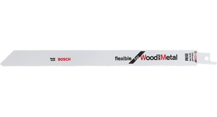 Bosch Säbelsägeblatt S 1122 VF Flexible for Wood and Metal