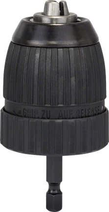 Bosch Mandrin à serrage rapide  jusqu'à 10 mm 1 à 10 mm 1/4' à 6k