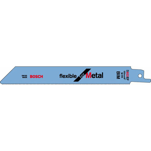 Bosch Lame scie sabre métal bosch S922EF, 5 pièces